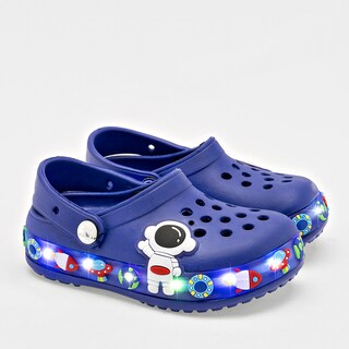 Foto 2 | Eva Moda Sandalia Para Bebé Niño Azul, Con Luces