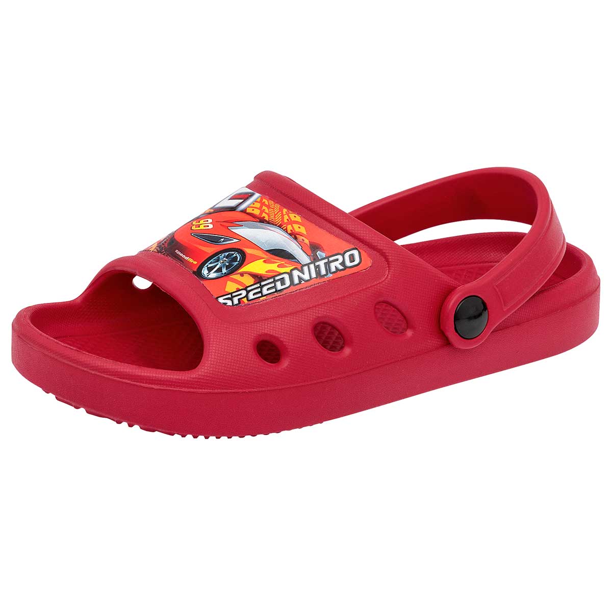Space Boys Sandalia Para Niño Rojo