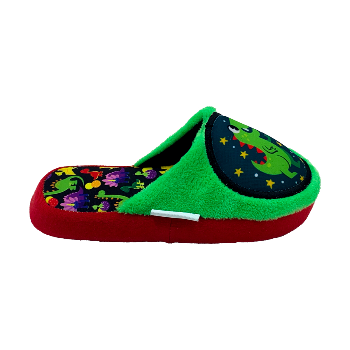 Foto 4 pulgar | Pantufla Perezozaz Niño Dino Divertido