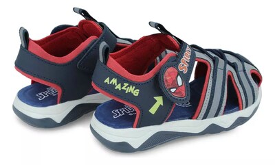 Foto 4 | Sandalia Huarache Spider Man Mv961513 Niño Sintético Casual Azul
