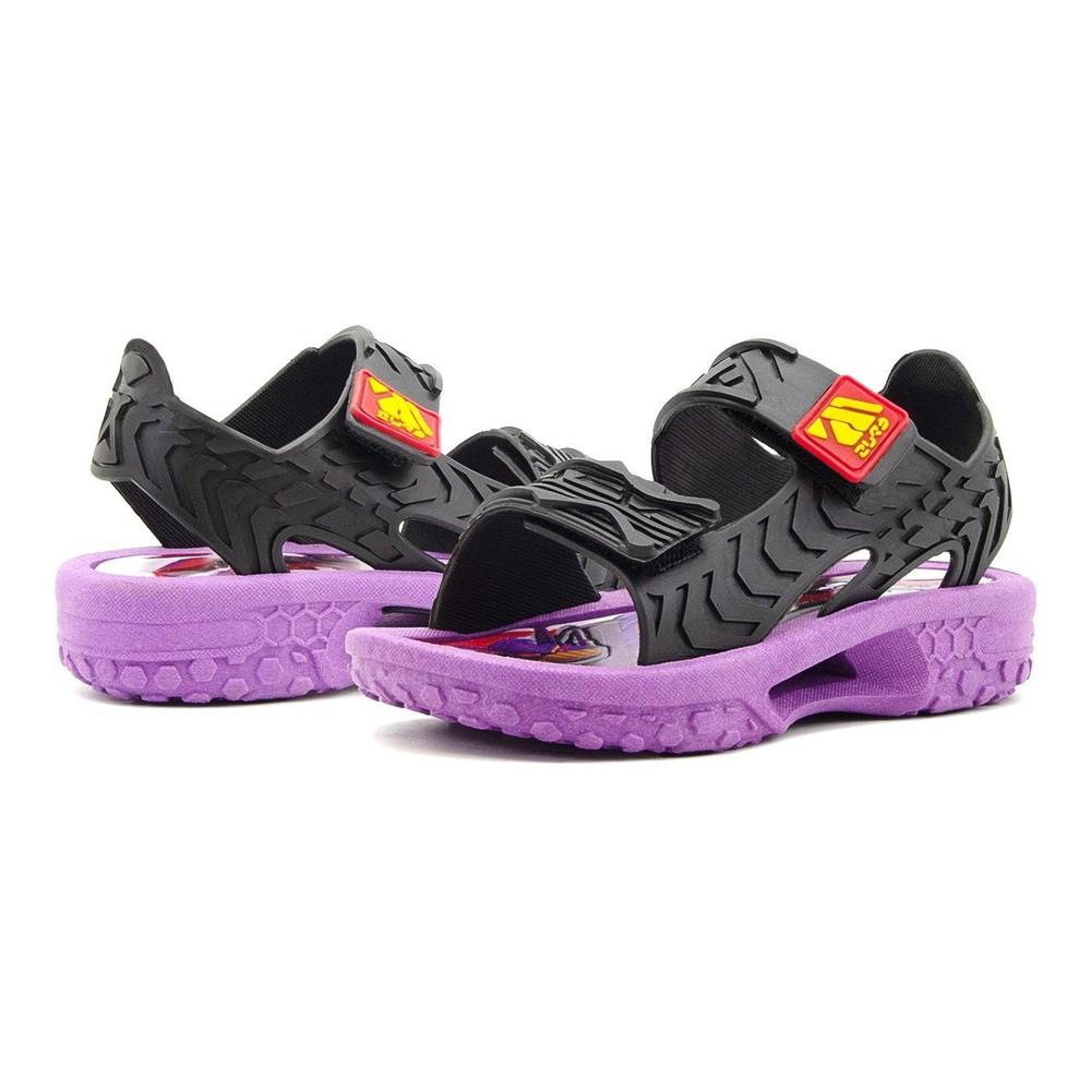 Foto 2 pulgar | Huarache Bubble Gummers Niño Toy Story Emperador Zurg 15-21 Negro