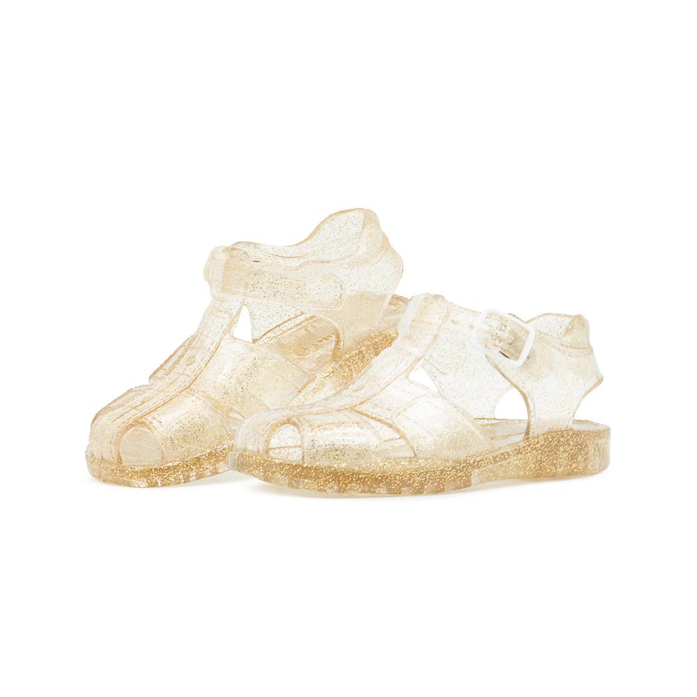 Huarache Bubble Gummers Control De Esfínteres Plastico Niña Dorado