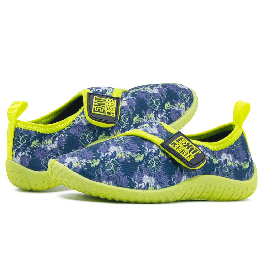 Foto 2 | Sandalia Acualeta Aquashock Bubble Gummers Textil Para Niño Azul Marino