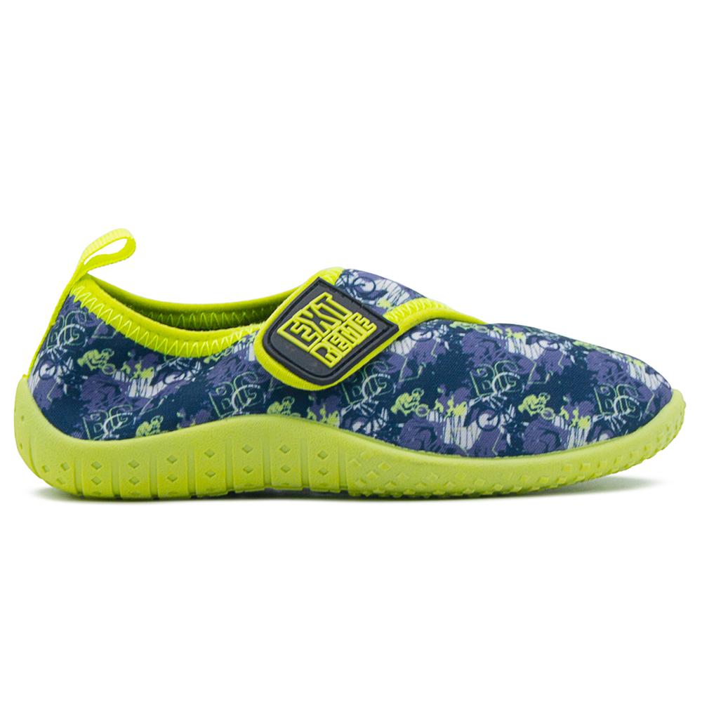 Foto 8 pulgar | Sandalia Acualeta Aquashock Bubble Gummers Textil Para Niño Azul Marino