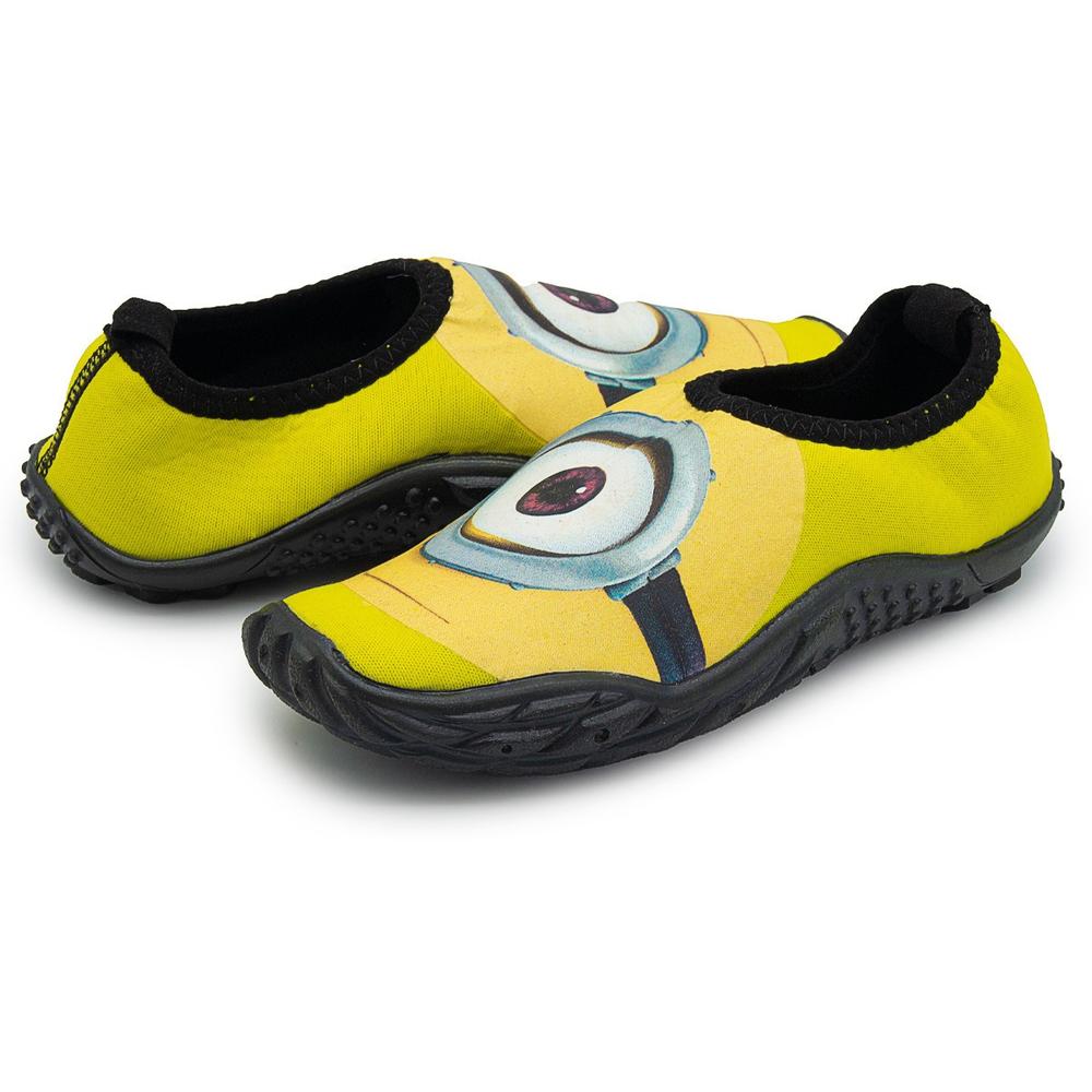 Foto 2 pulgar | Zapato Acuático Niño Bubble Gummers Capital Río/playa Minion Amarillo