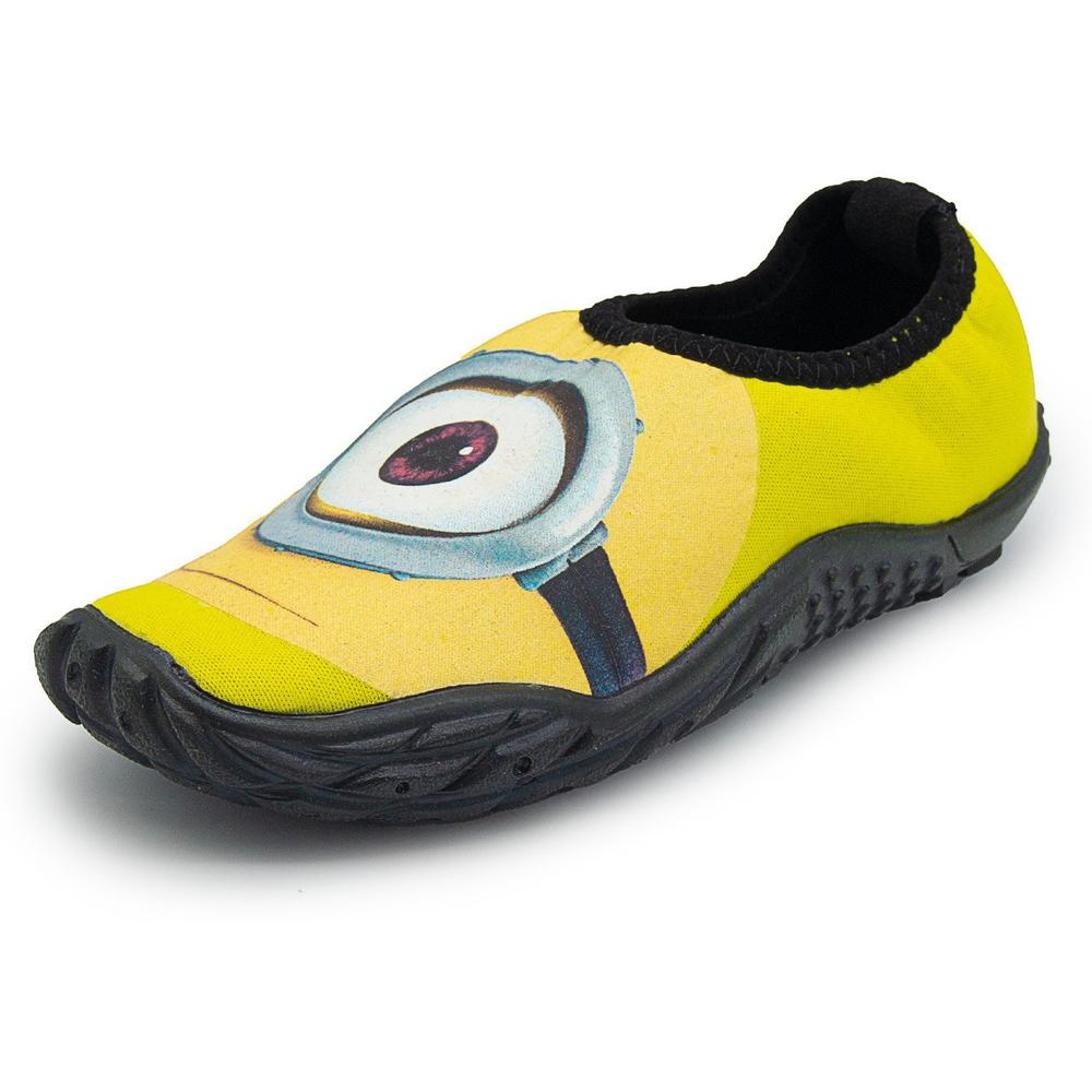 Foto 3 pulgar | Zapato Acuático Niño Bubble Gummers Capital Río/playa Minion Amarillo