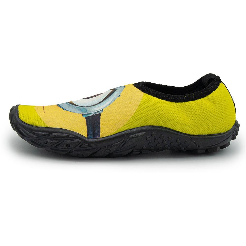 Foto 4 pulgar | Zapato Acuático Niño Bubble Gummers Capital Río/playa Minion Amarillo