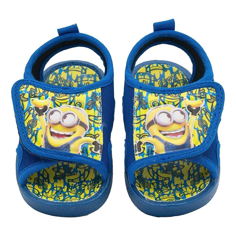 Foto 6 pulgar | Sandalia Niño Minions Universal© Canek Rey Amarillo 12-17 Azul