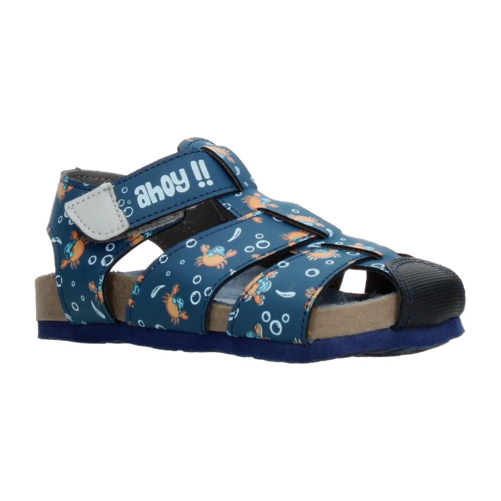 Foto 3 pulgar | Sandalias Vavito Azul Para Niño T15-18 [vvv1155] Azul Marino