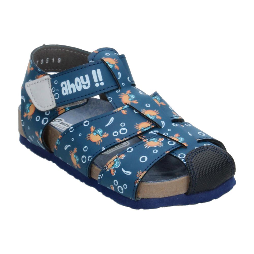 Foto 5 pulgar | Sandalias Vavito Azul Para Niño T15-18 [vvv1155] Azul Marino