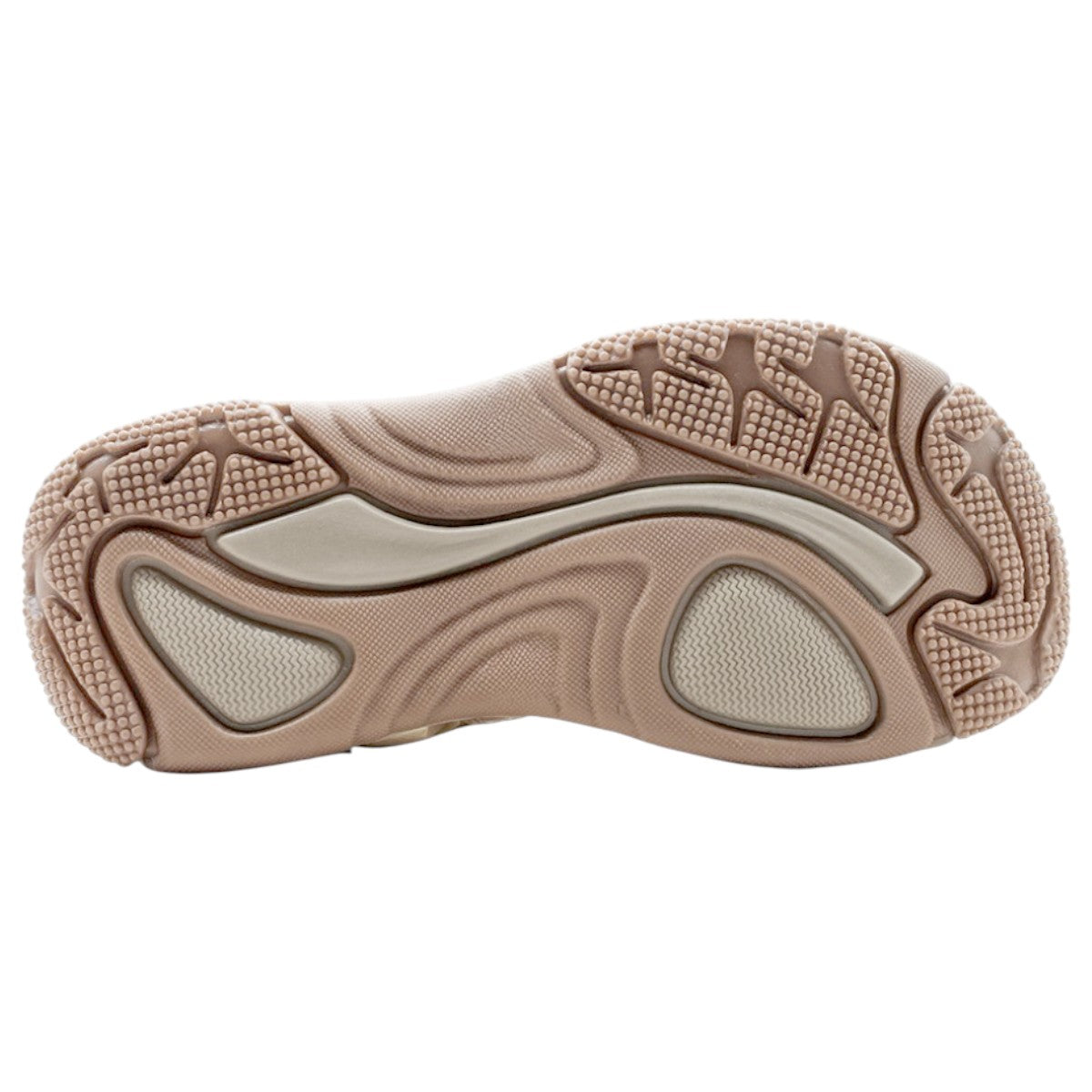 Foto 5 pulgar | Sandalias Exterior Piel Vegana Color Café Con Beige Para Niño De Rbcollection