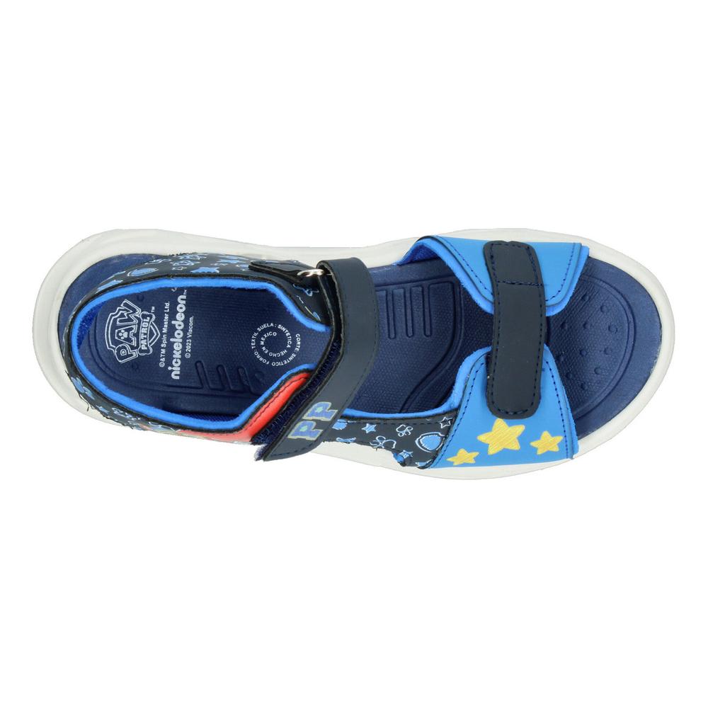 Foto 9 pulgar | Sandalias Nickelodeon Azul Para Niño [ned21] Rojo