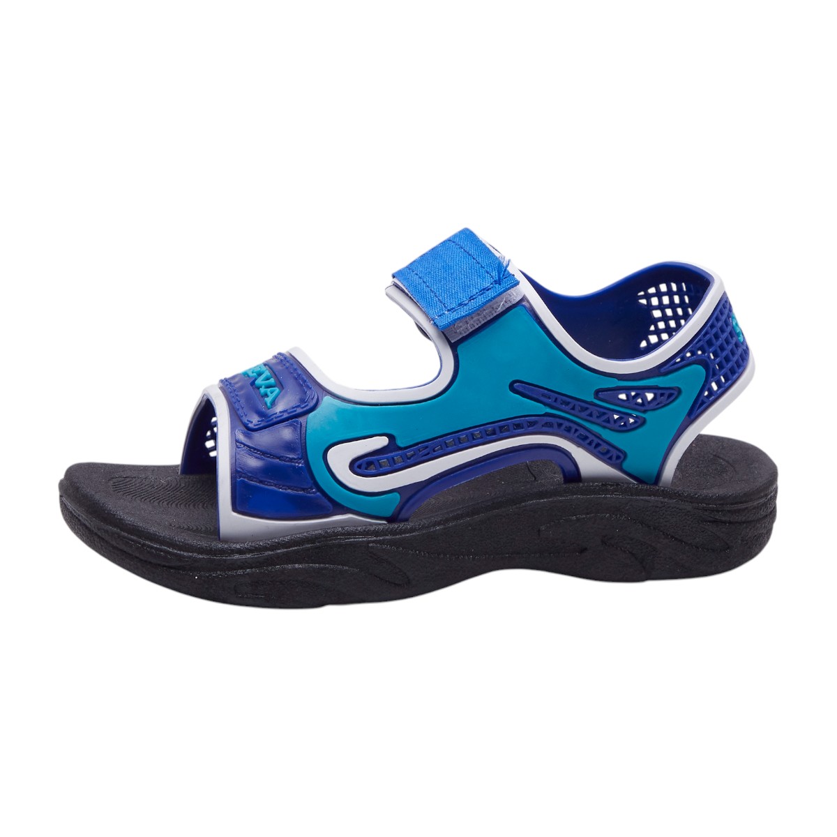 Foto 3 pulgar | Sandalias Calzado Watanabe Color Azul Plástico Sporte Tobillo