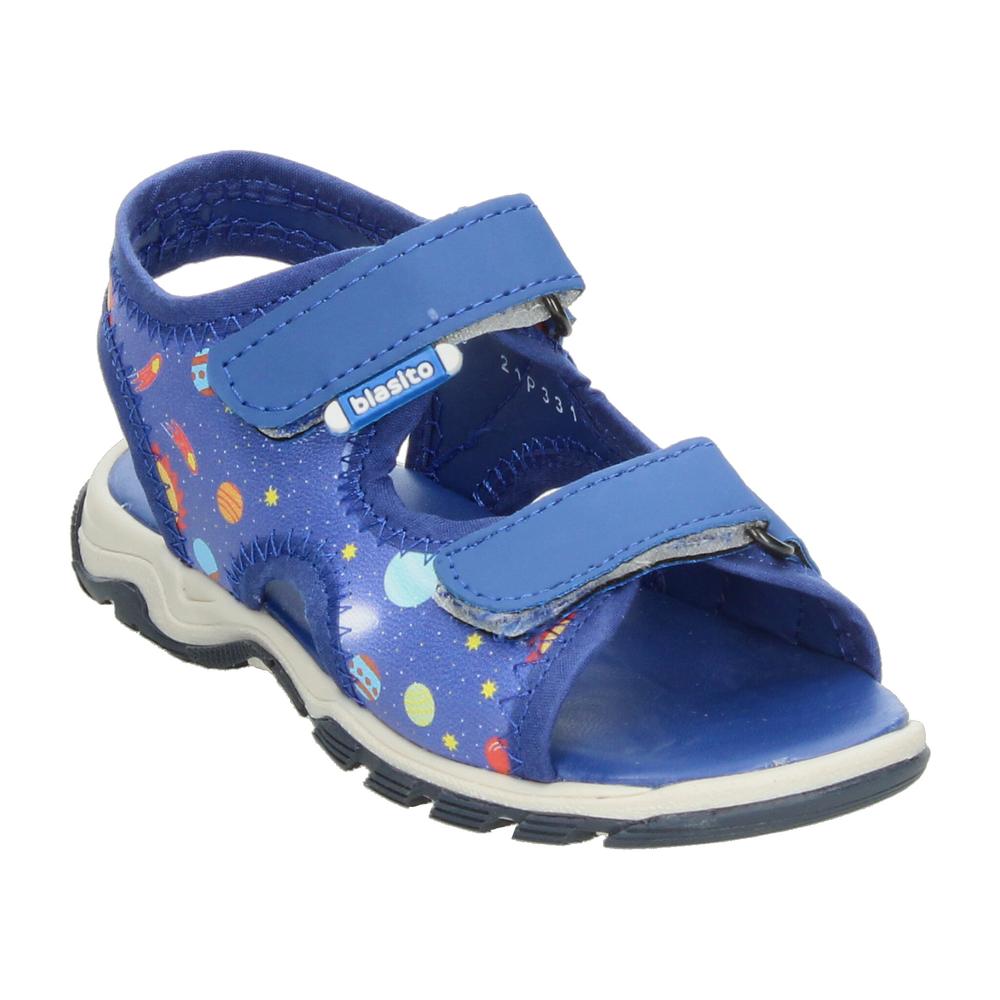 Foto 5 pulgar | Sandalias Blasito Azul Para Niño T15-18 [bla159] Azul