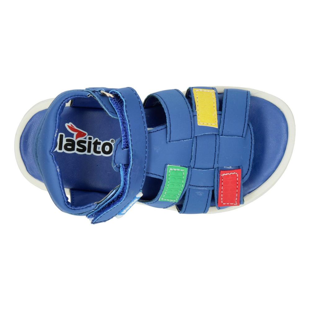 Foto 8 pulgar | Sandalias Blasito Azul Para Niño [bla45] Azul