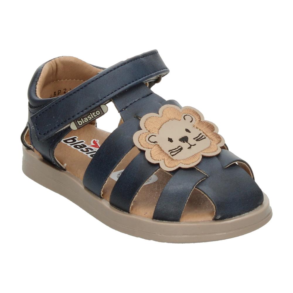 Foto 5 pulgar | Sandalias Blasito Azul Para Niño T12-15 [bla154] Azul