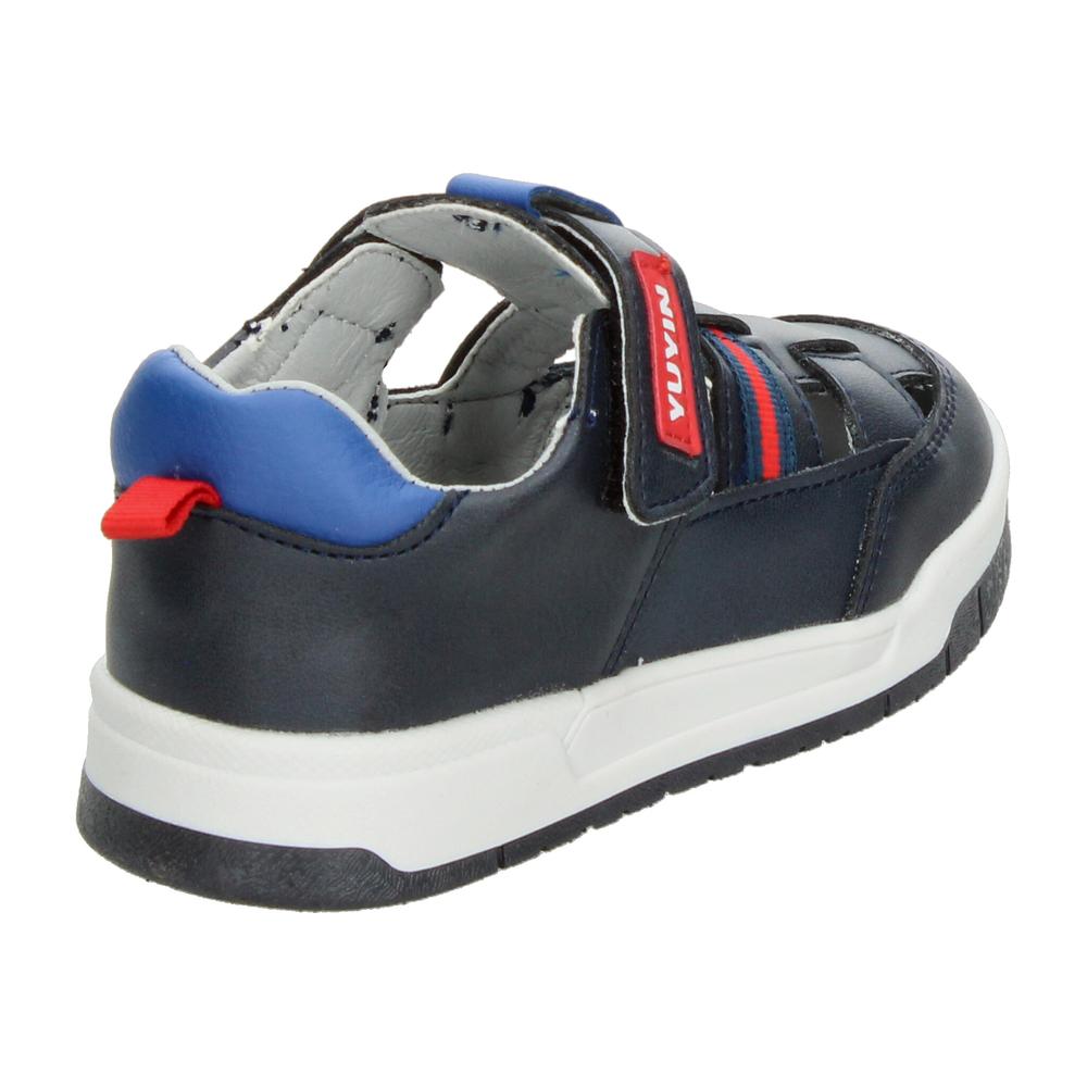 Foto 4 pulgar | Sandalias Yuyin Azul Para Niño T12-15 [yuy569] Azul Marino