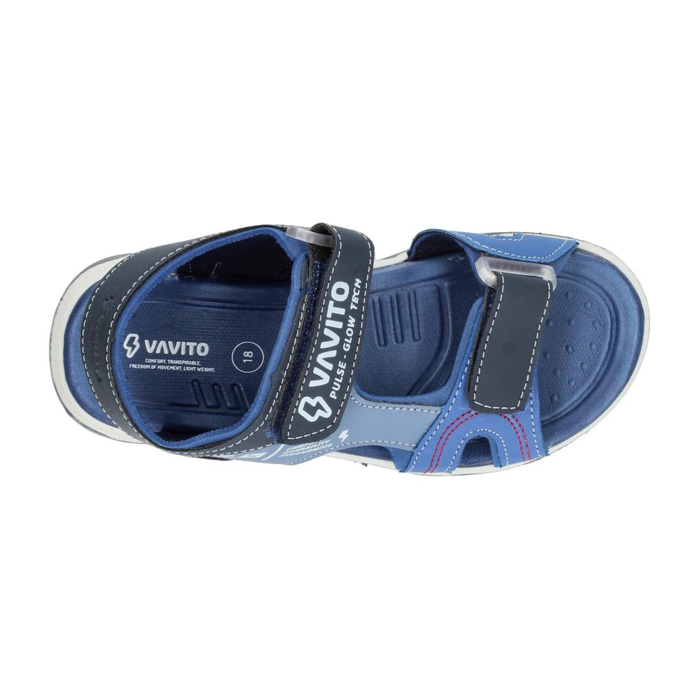 Foto 9 pulgar | Sandalias Vavito Azul Para Niño [vvv1165] Azul