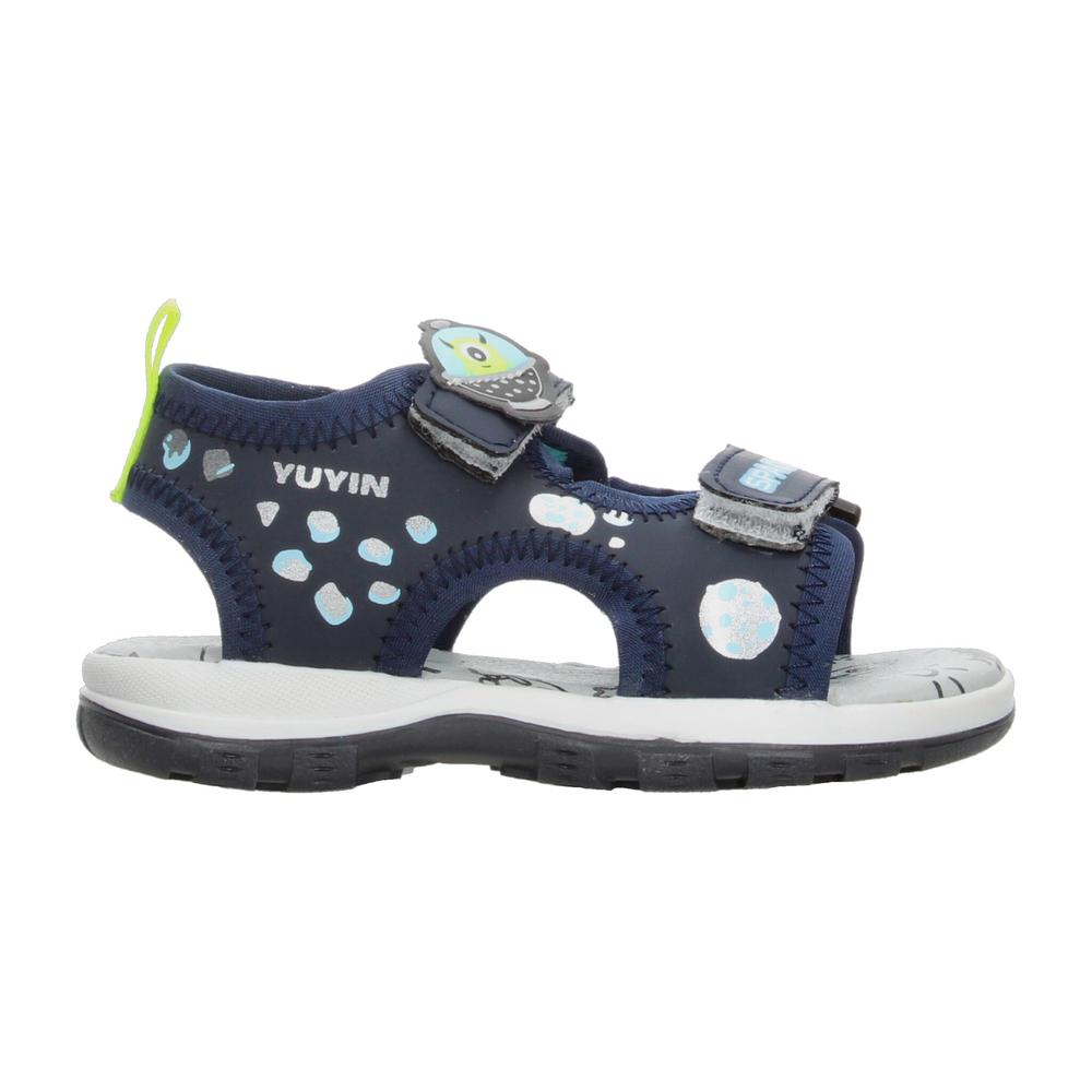 Foto 2 pulgar | Sandalias Yuyin Azul Marino Para Niño T15-18 [yuy568] Azul Marino