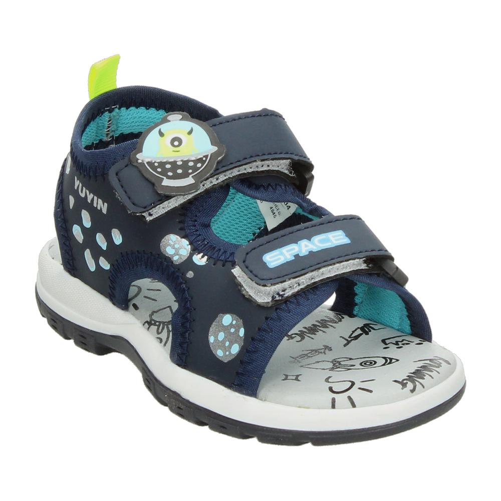 Foto 5 pulgar | Sandalias Yuyin Azul Marino Para Niño T15-18 [yuy568] Azul Marino