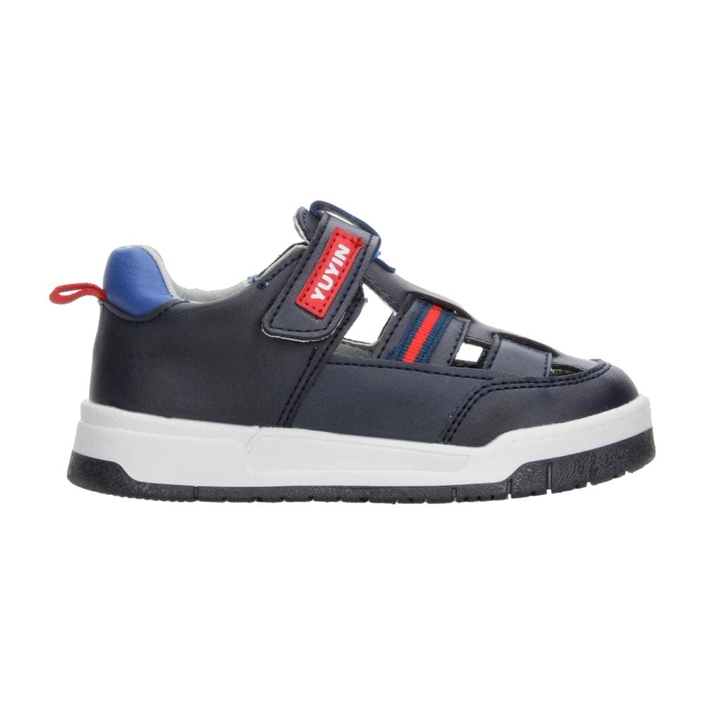 Sandalias Yuyin Azul Marino Para Niño T15-18 [yuy570] Azul Marino $579
