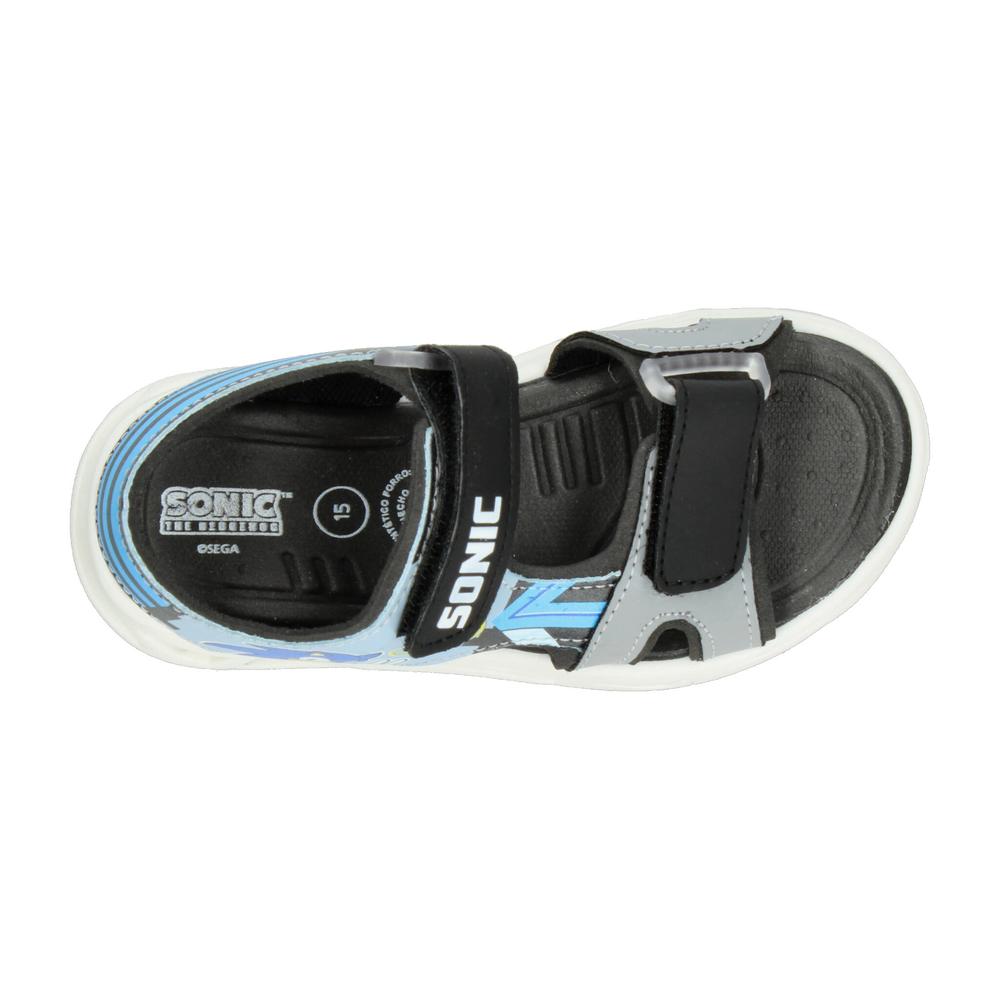 Foto 8 | Sandalias Sonic Gris Para Niño T15-18 [son10] Gris