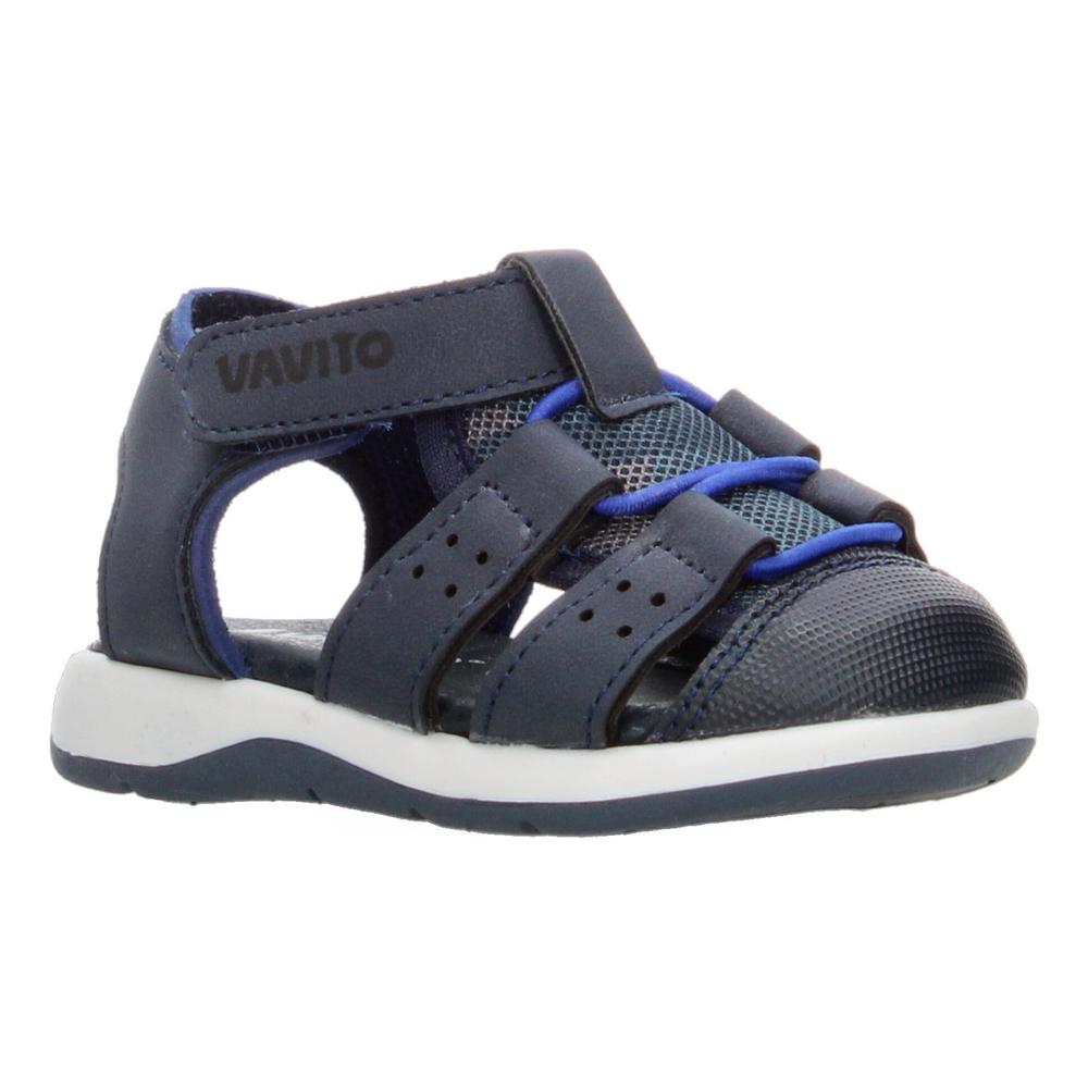 Foto 3 pulgar | Sandalias Vavito Azul Marino Para Niño [vvv1101] Azul Marino
