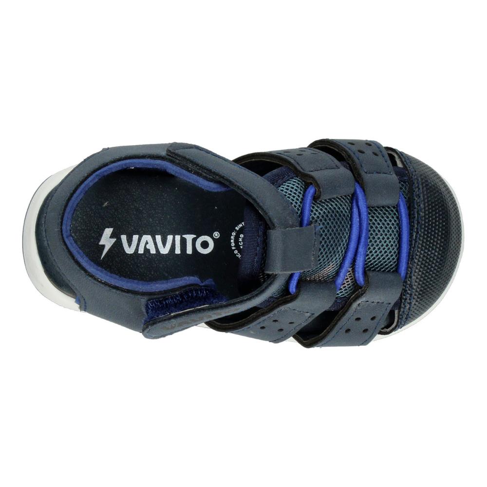 Foto 9 pulgar | Sandalias Vavito Azul Marino Para Niño [vvv1101] Azul Marino