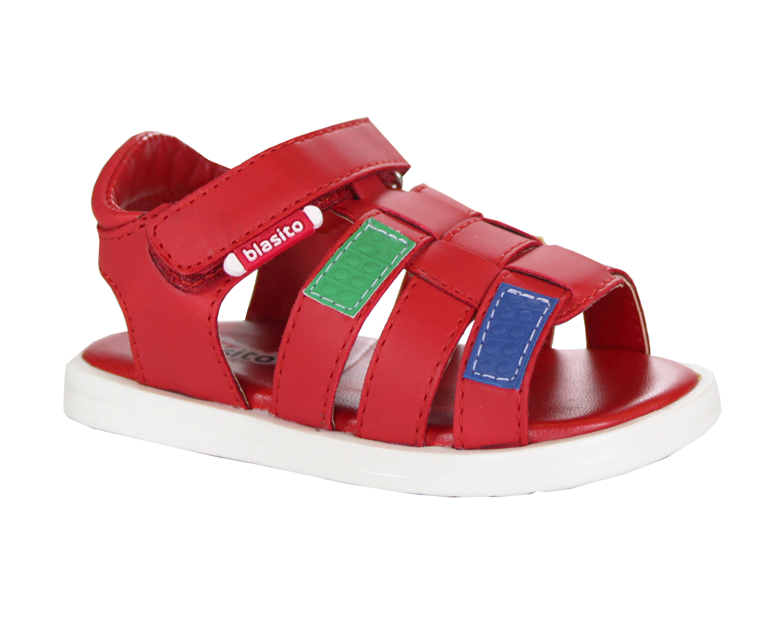 Sandalia Blasito 23p12 Roja para Niño