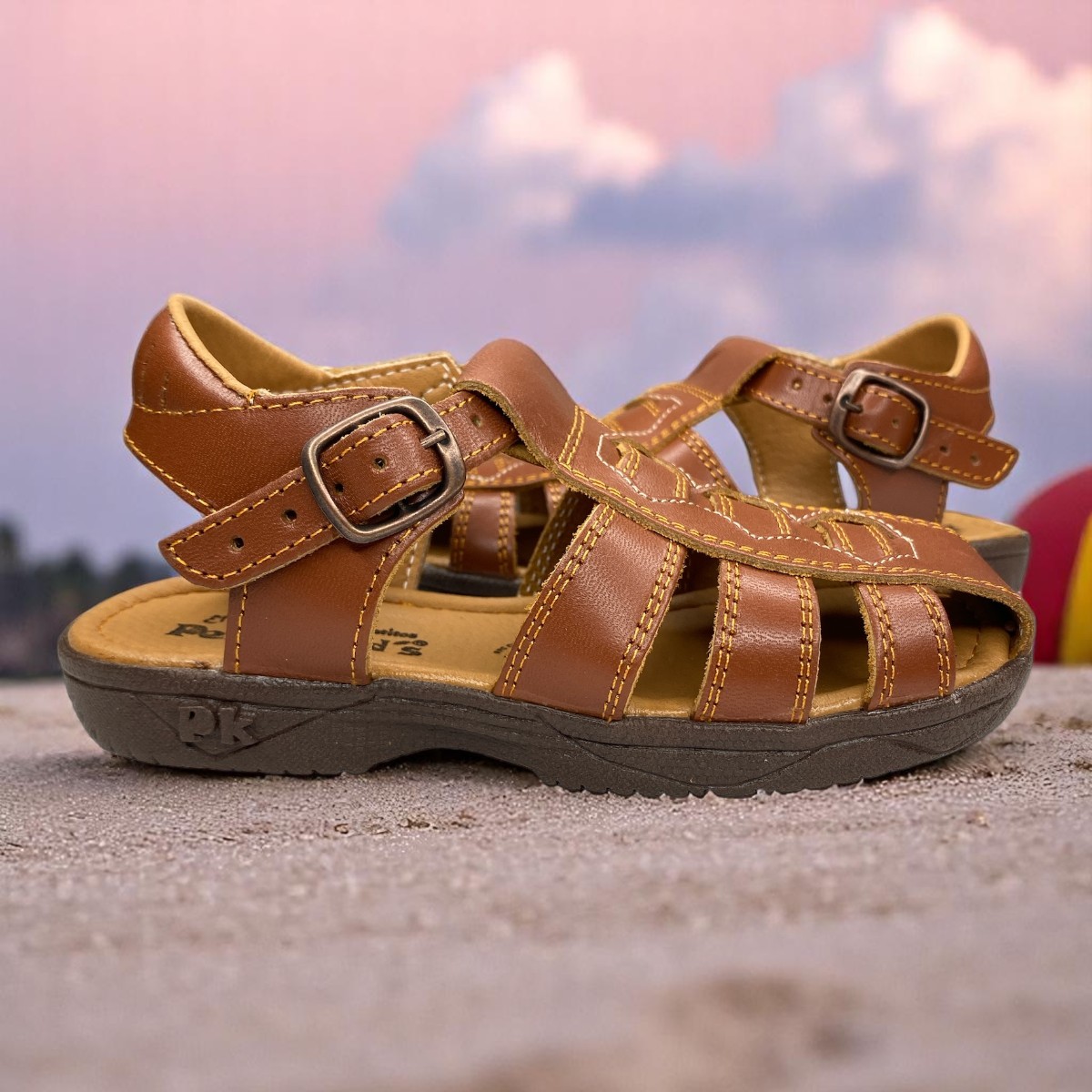 Foto 7 pulgar | Huaraches Cómodos Para Niño, Diseño Actual Y Felicidad