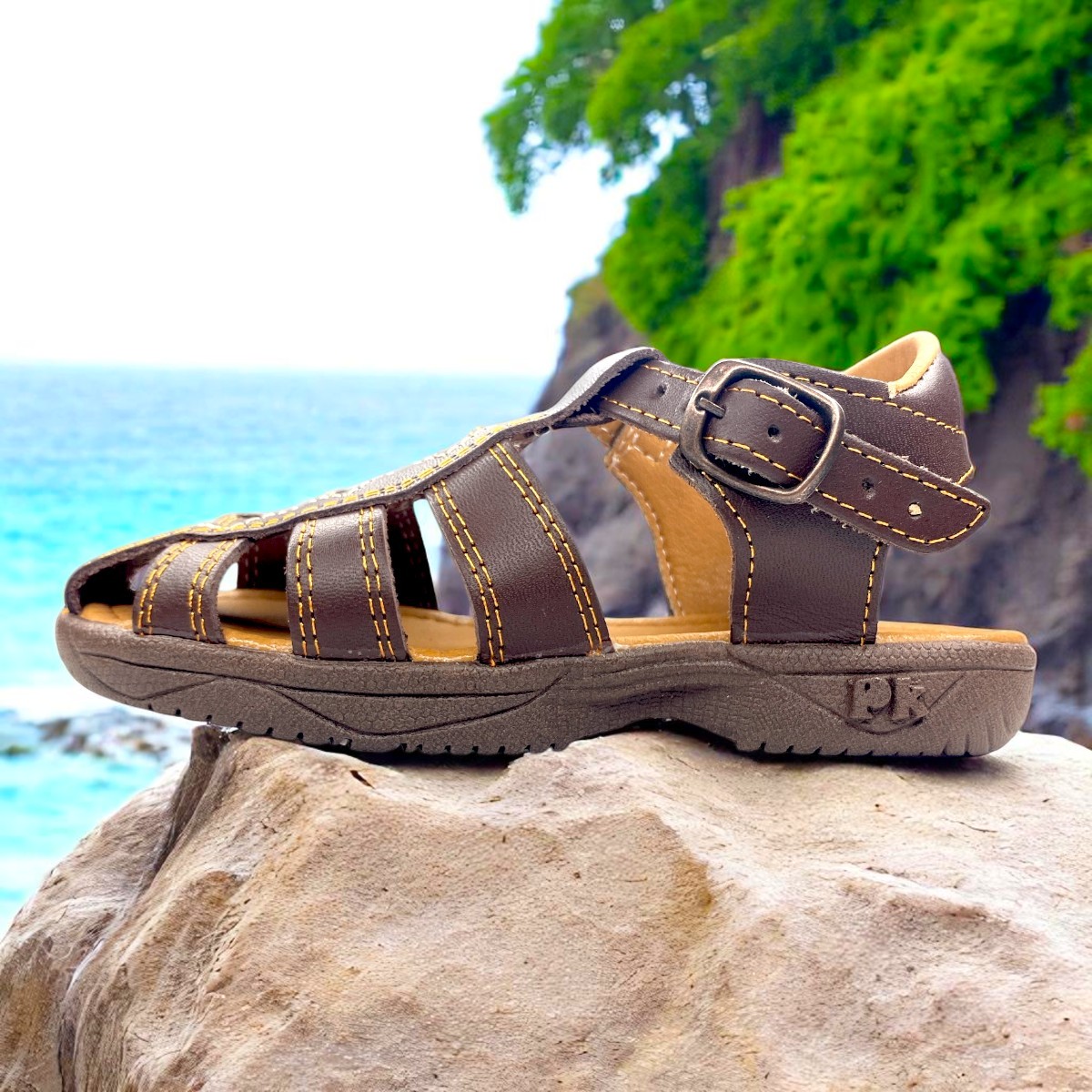 Foto 9 pulgar | Huaraches Para Niño, Diseño Activo Y Confortable