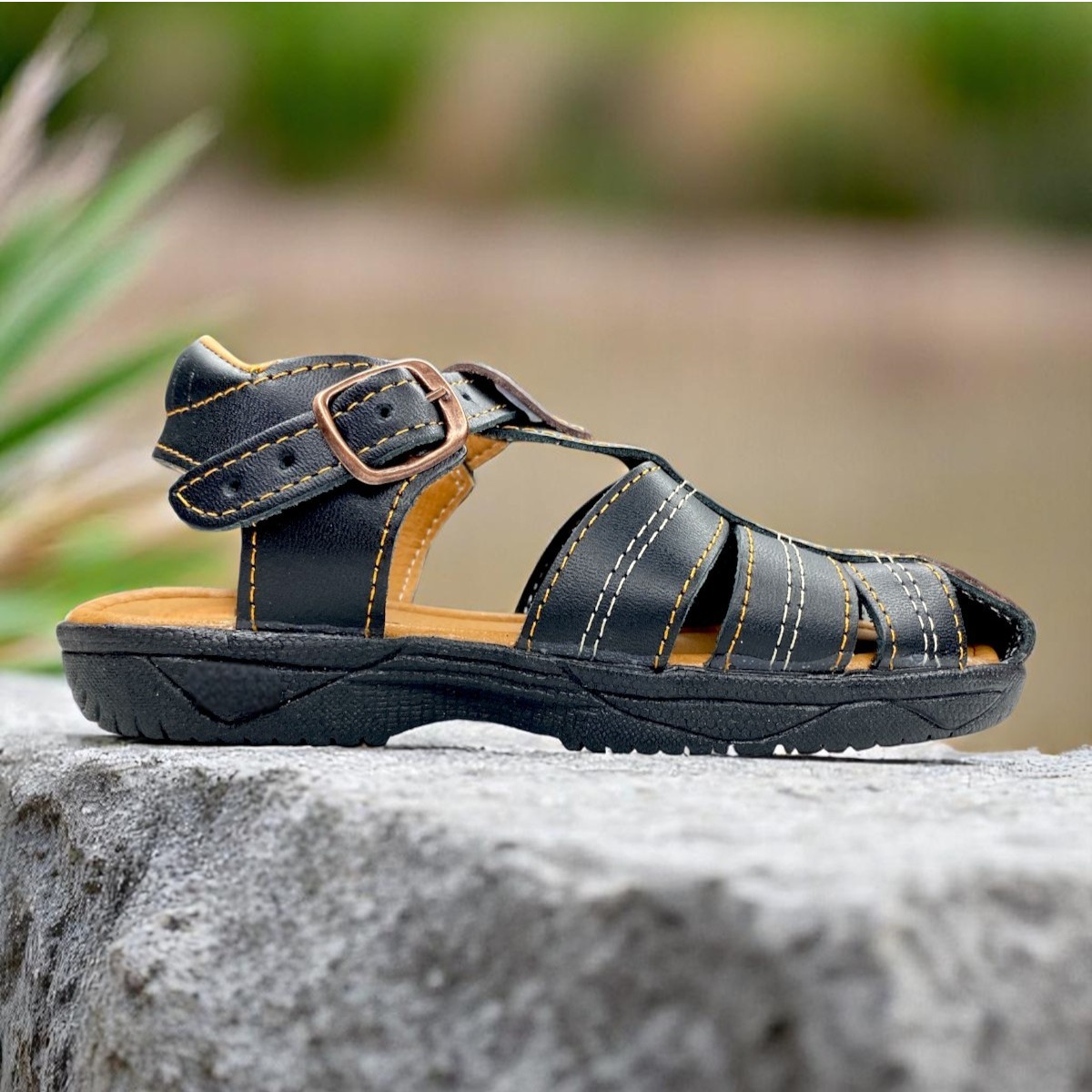 Foto 6 pulgar | Sandalias Las Cuatas Zapatería Resistentes y Confortables de Lujo para Niño