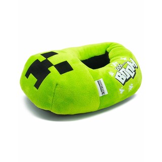Foto 4 | Pantufla Yuyin Para Niño Diseño Minecraft Creeper Boom Ligera Verde