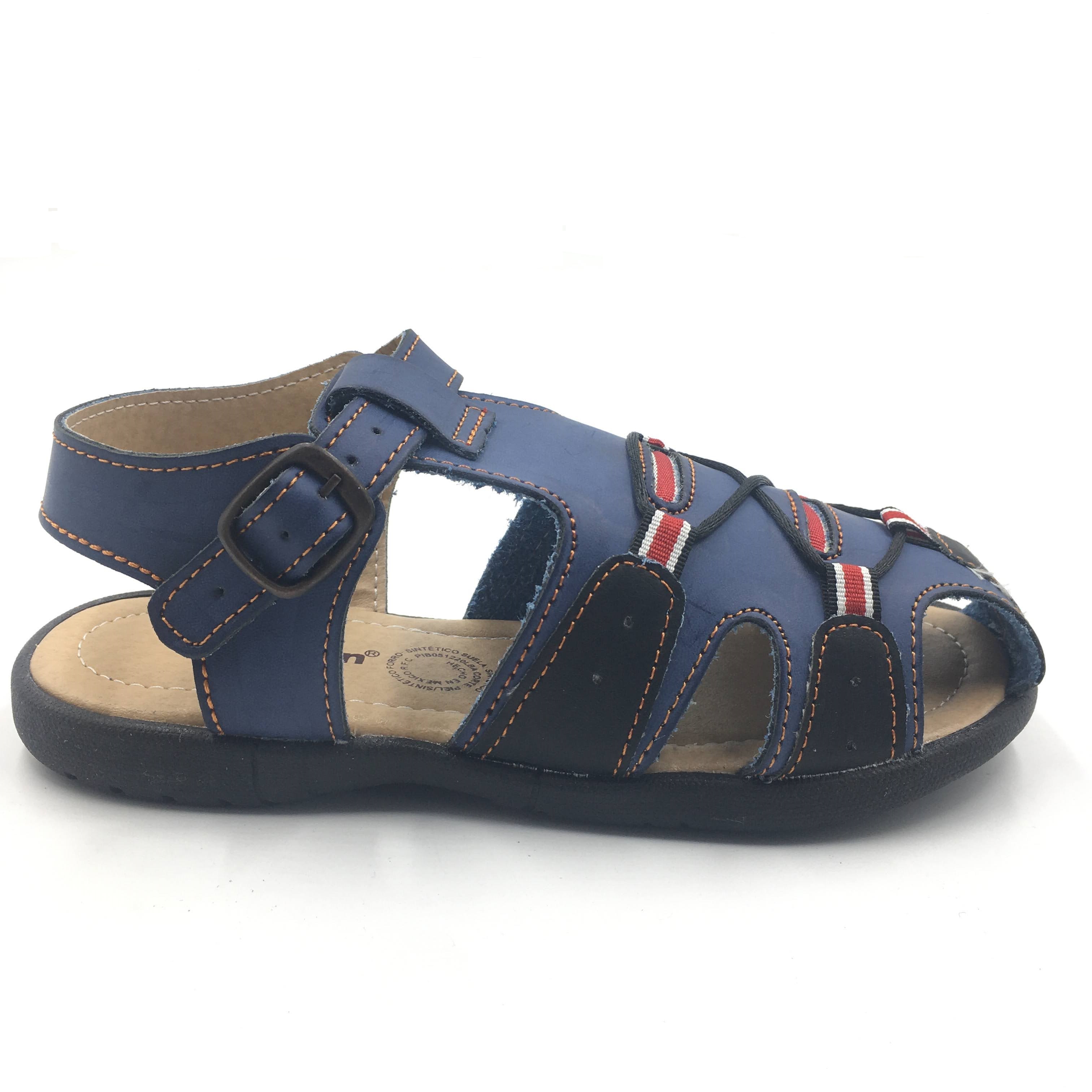 Foto 4 pulgar | Huarache De Piel 100% Natural Para Niño