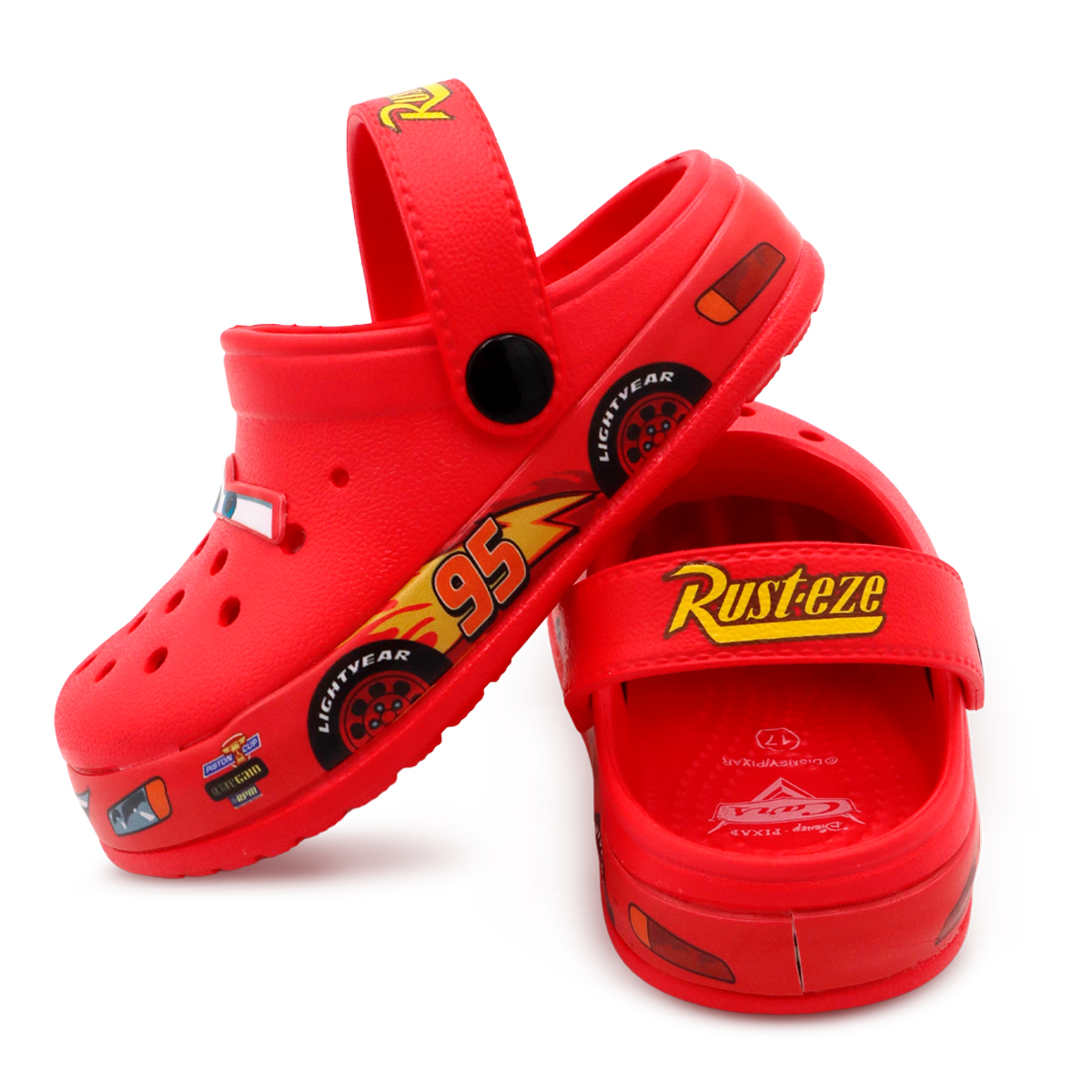 Foto 5 pulgar | Sandalias Disney Cars Rayo Mcqueen Para Niño