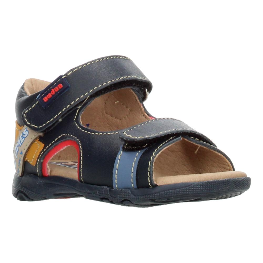 Foto 4 pulgar | Sandalias Coqueta Azul Marino Para Niño [cta970] Azul Marino