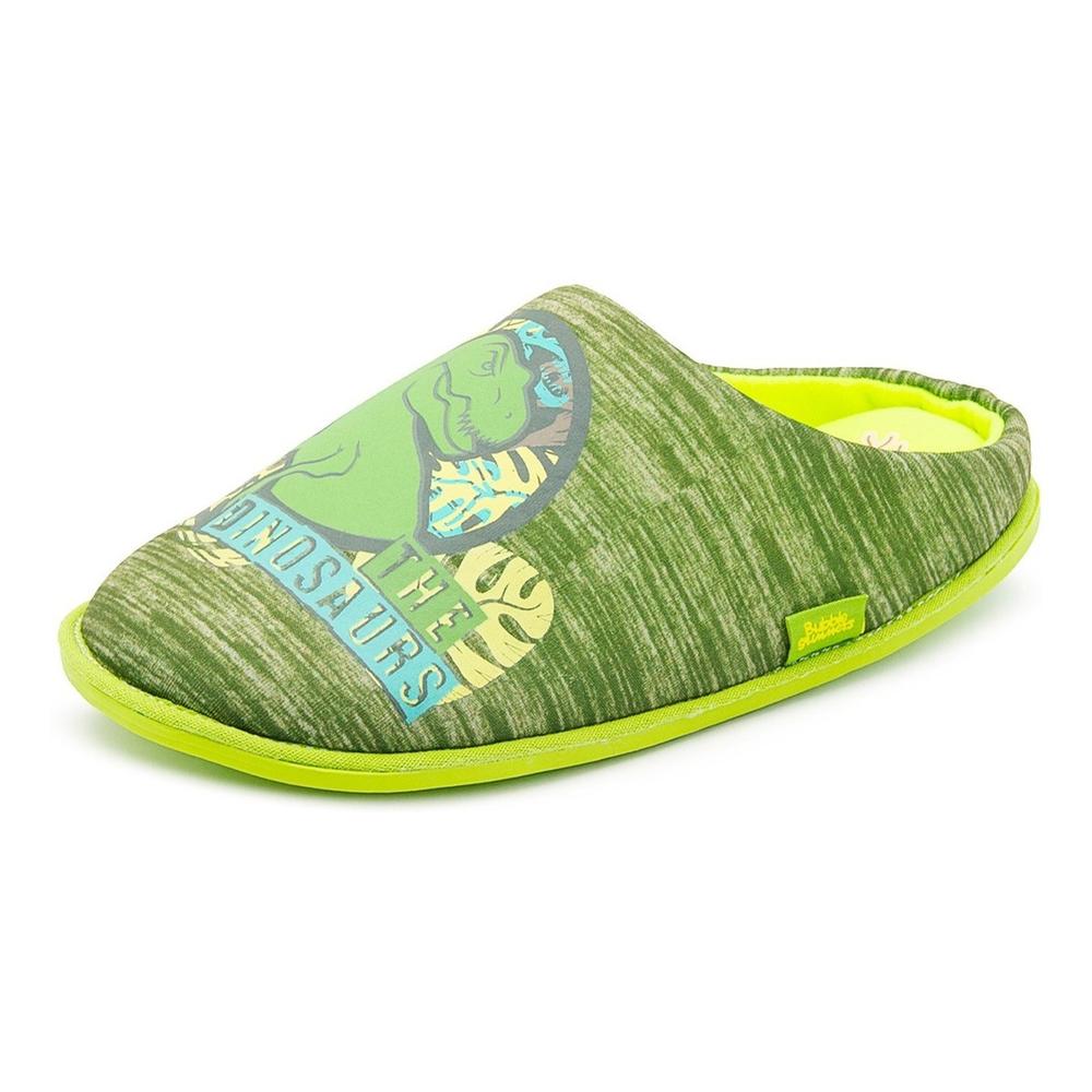 Foto 4 | Pantuflas Niño Bubble Gummers Dinosaurio T-rex Envio Gratis Verde