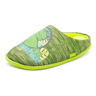 Foto 4 | Pantuflas Niño Bubble Gummers Dinosaurio T-rex Envio Gratis Verde
