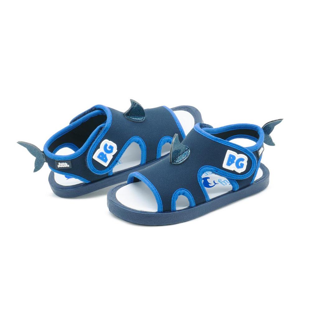 Foto 4 pulgar | Sandalia Bubble Gummers  Tiburón Para Niño En Color Marino Azul Marino