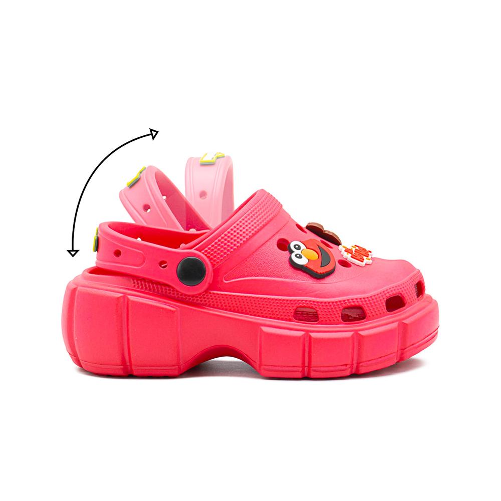 Foto 5 pulgar | Sandalia Baño Elmo Plaza Sesamo Color Rojo Super Comodas Rojo