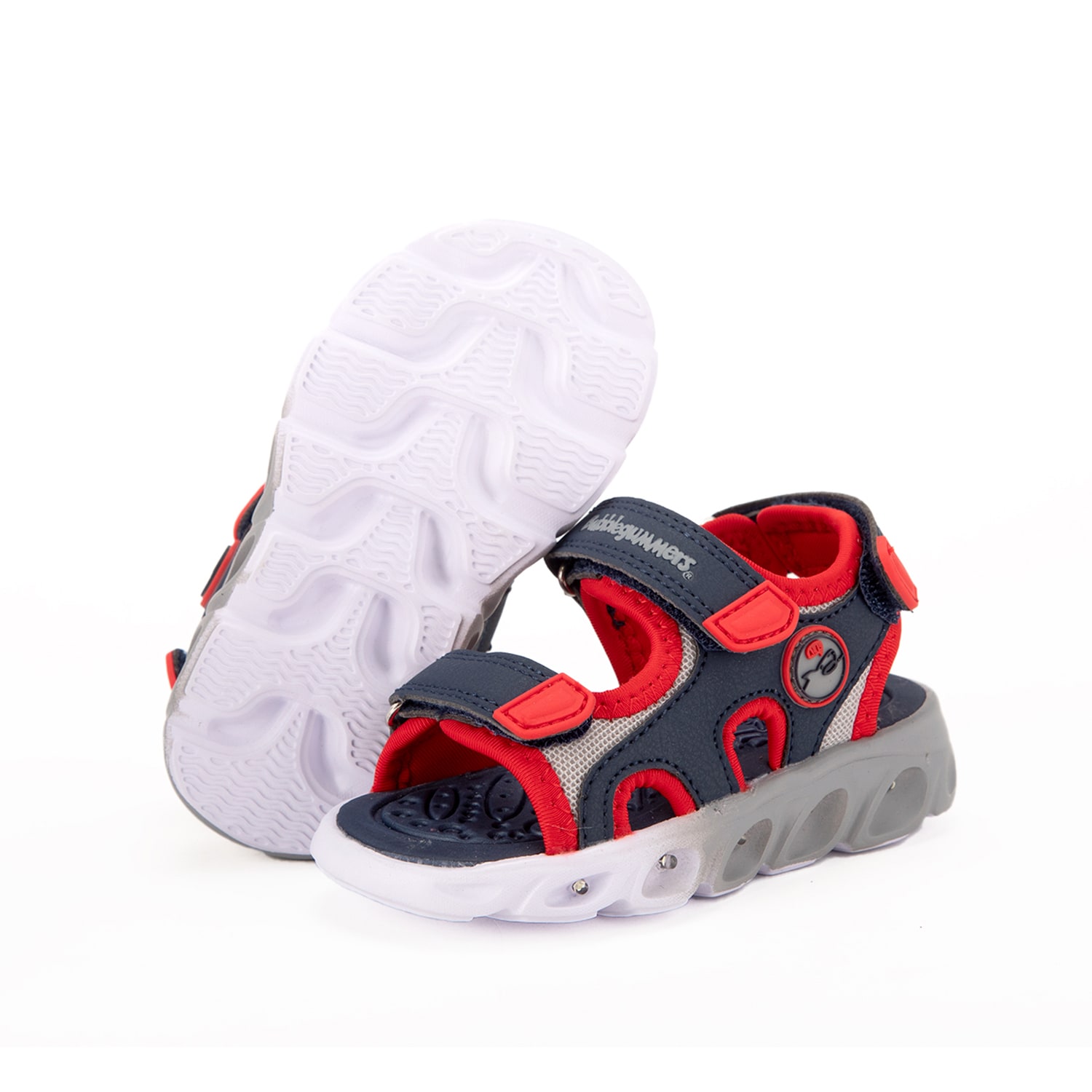 Sandalias Bubble Gummers Para Niño Con Luces  Yaiko $839