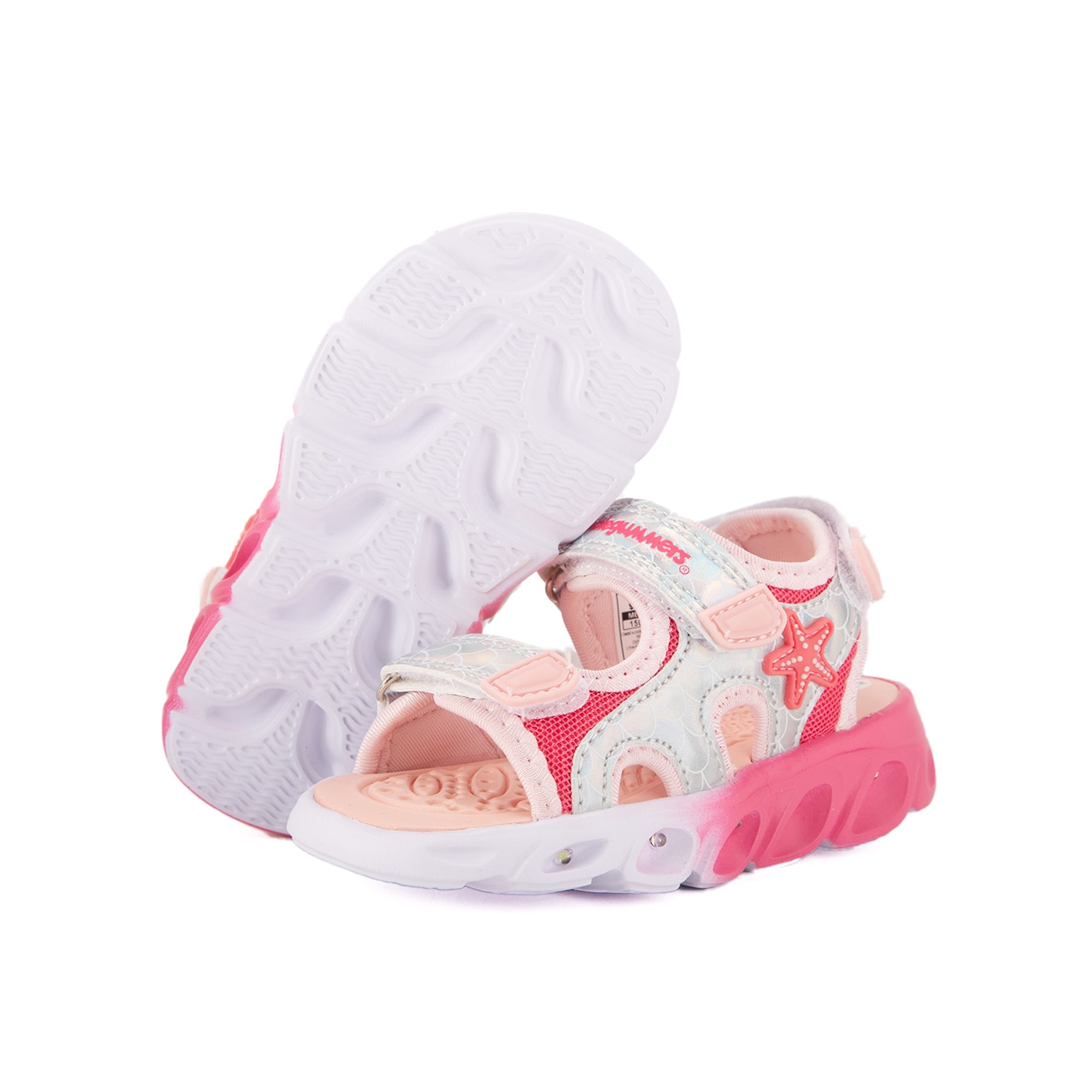 Sandalias Bubble Gummers Yuriko Para Niña Con Luces $839