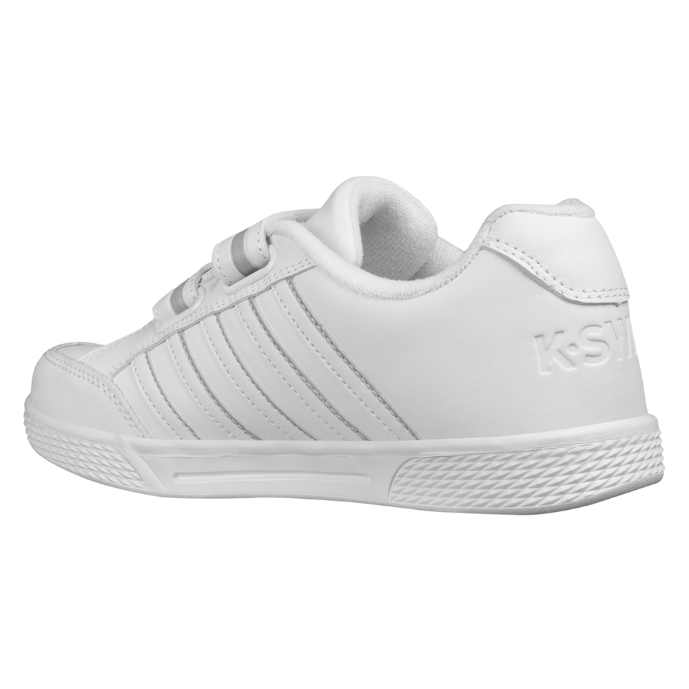 Foto 4 pulgar | Tenis K-Swiss Kid Court New color Blanco