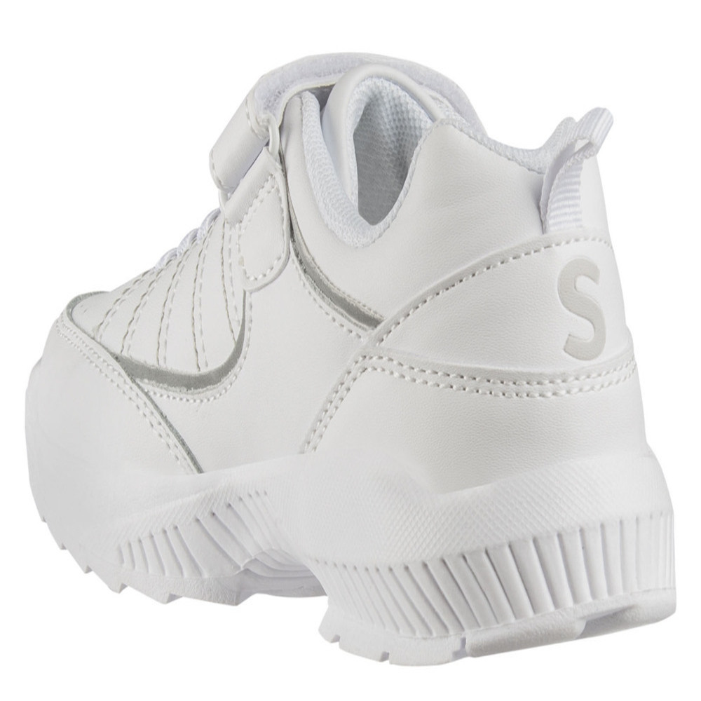 Foto 4 pulgar | Tenis K-Swiss One color Blanco Infantil