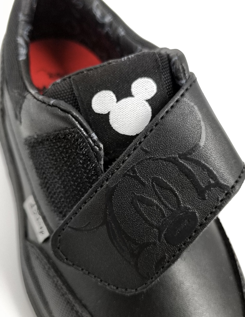 Foto 6 pulgar | Zapato Escolar de Piel Disney color Negro para Niño