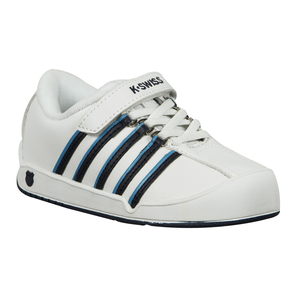 Foto 2 pulgar | Tenis K-Swiss Ontare color Blanco para Niño