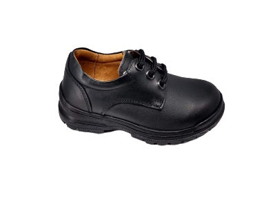 Zapatos de Piel Skat 81600-a Negro para Niño