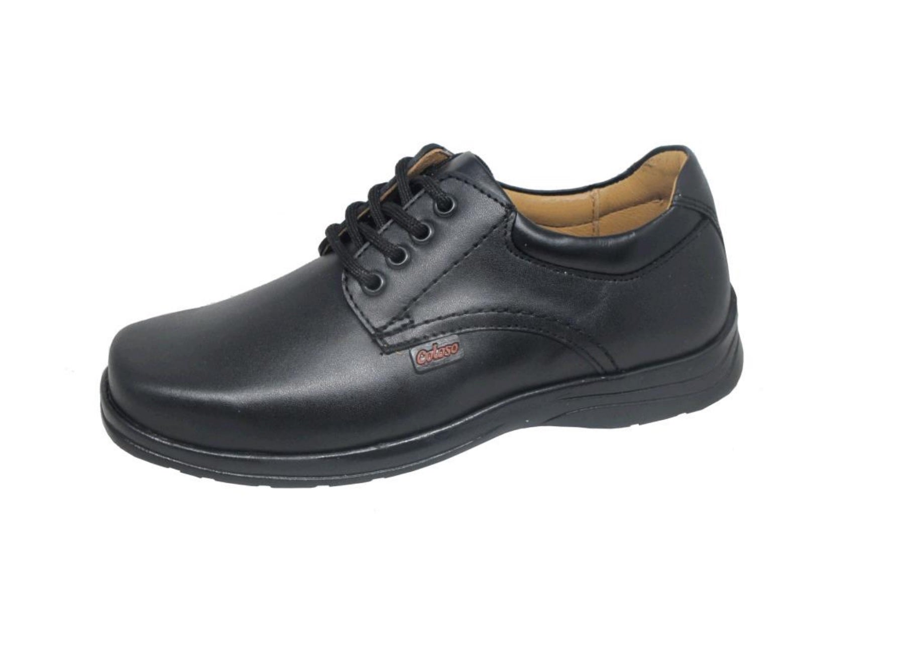 Zapato Escolar Coloso 6156-01 color Negro