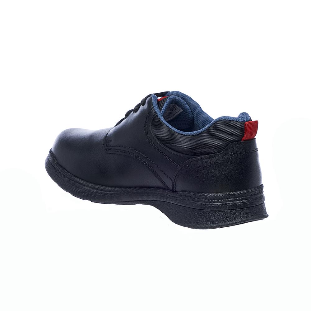 Foto 5 pulgar | Zapatos Escolares de Piel Vavito 005B5W Negros para Niños