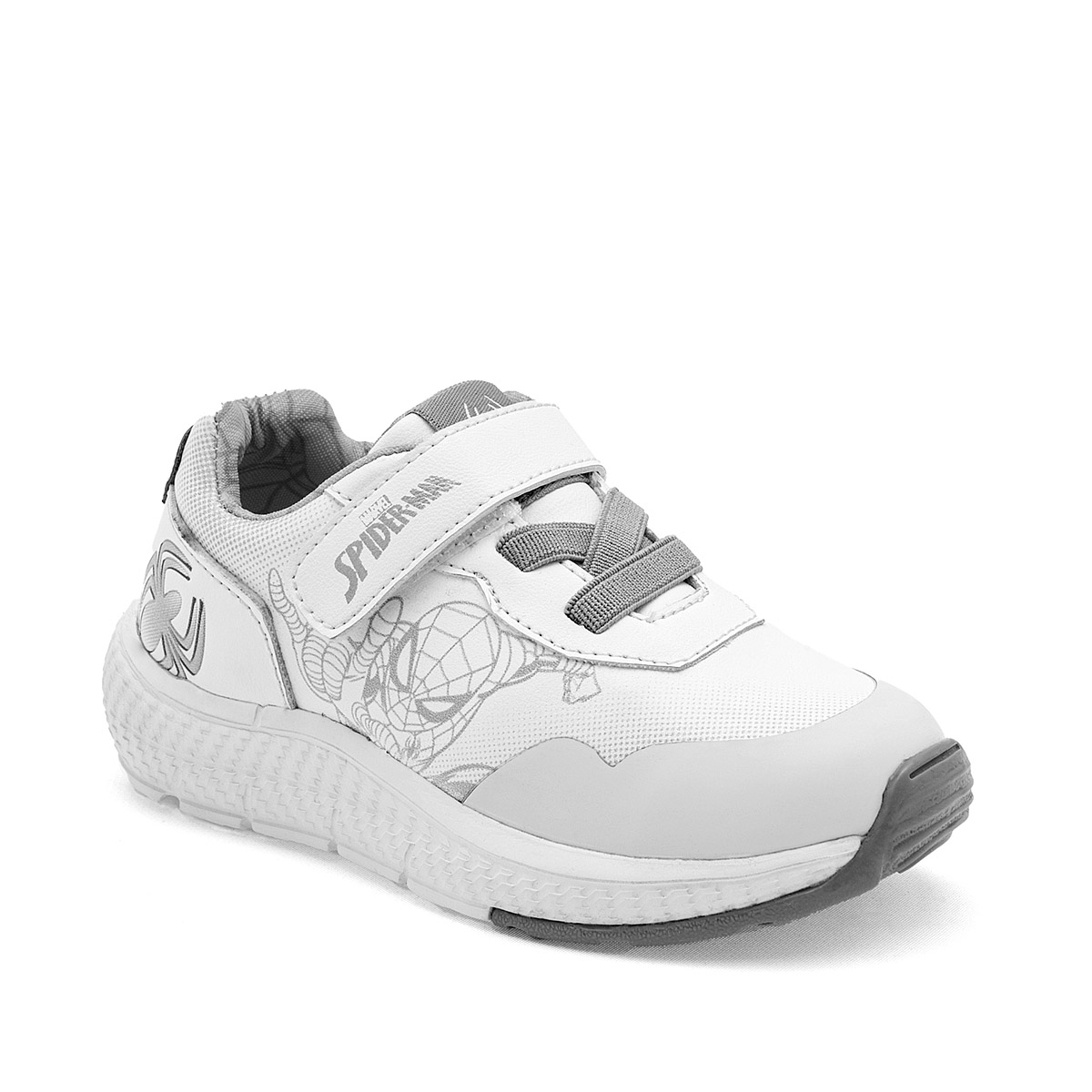 Tenis Deportivo Tropicana Blanco Agujeta Elástica Código 120347-2 para Niño